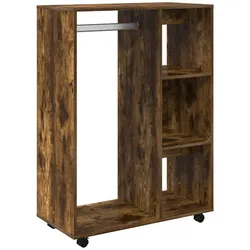 vidaXL Kleiderschrank Räuchereiche 80x40x110 cm Holzwerkstoff