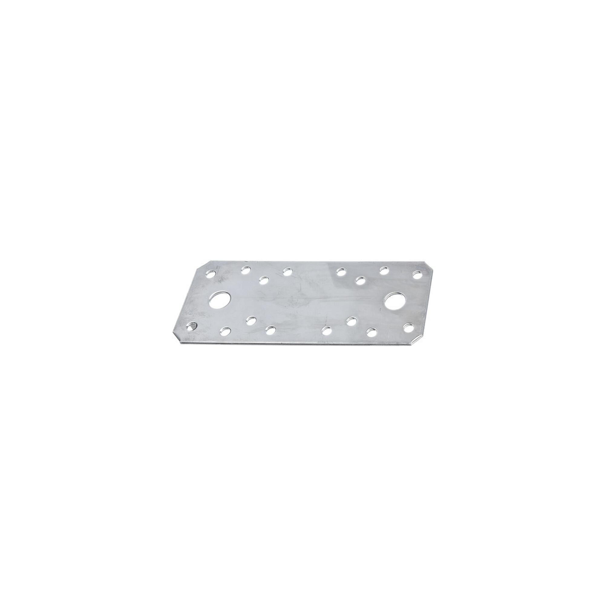 GAH Alberts Flachverbinder gerade 133x55x2mm mit CE?Nein Edelstahl (361013)