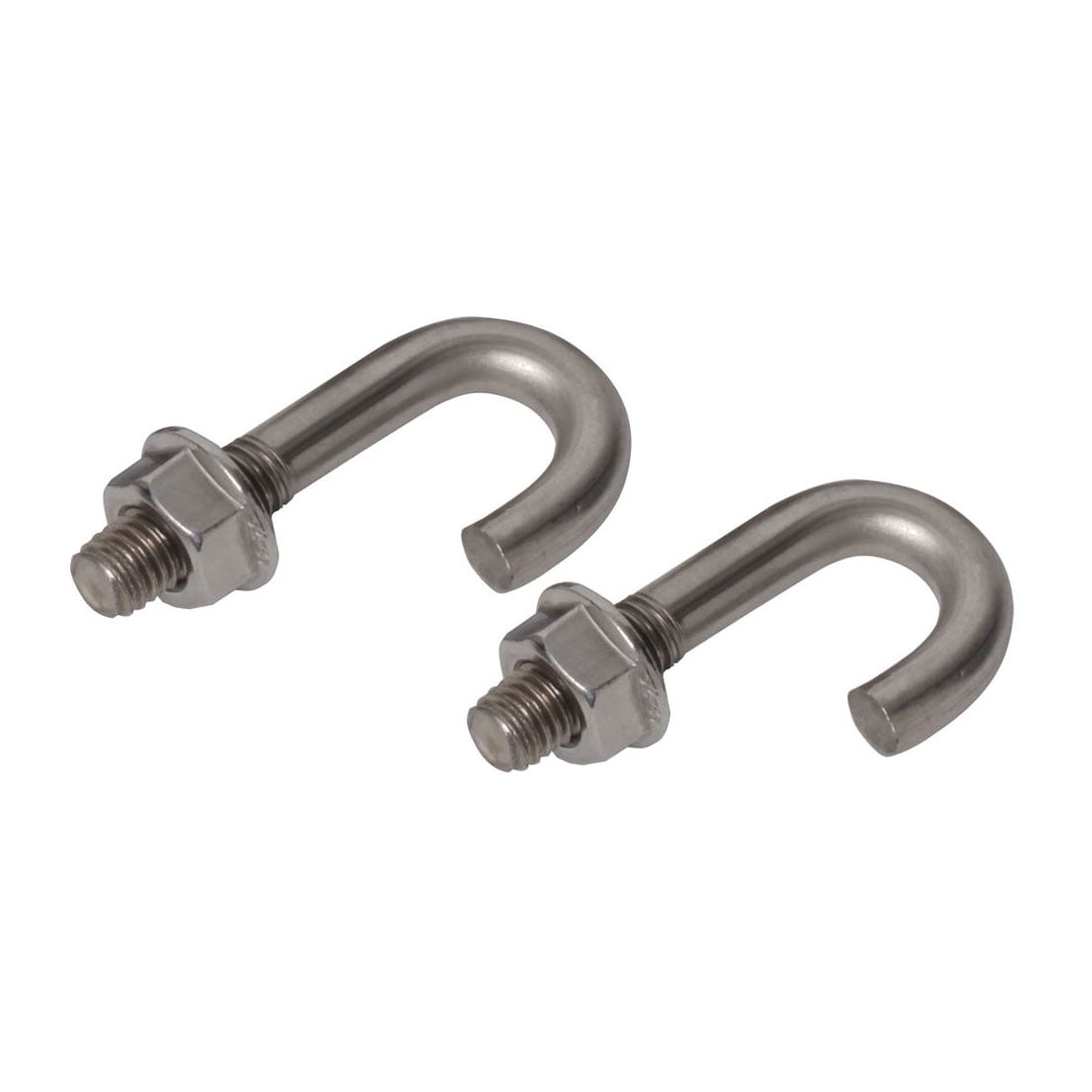 Topleiter Ersatz-Edelstahl-Haken-Schrauben für Dachtritte, 2er-Set