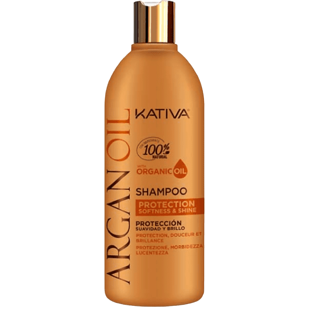 Kativa Argan Oil Shampoo Protection, Softness and Shine 500mL