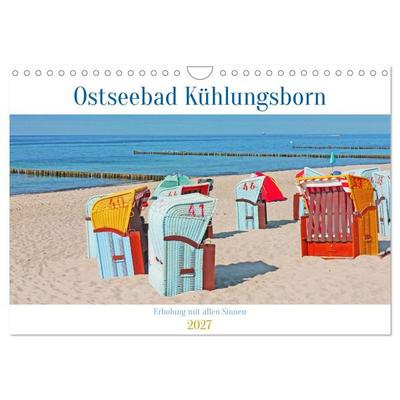 Ostseebad Kühlungsborn. Erholung mit allen Sinnen (Wandkalender 2027 DIN A4 quer), CALVENDO Monatskalender