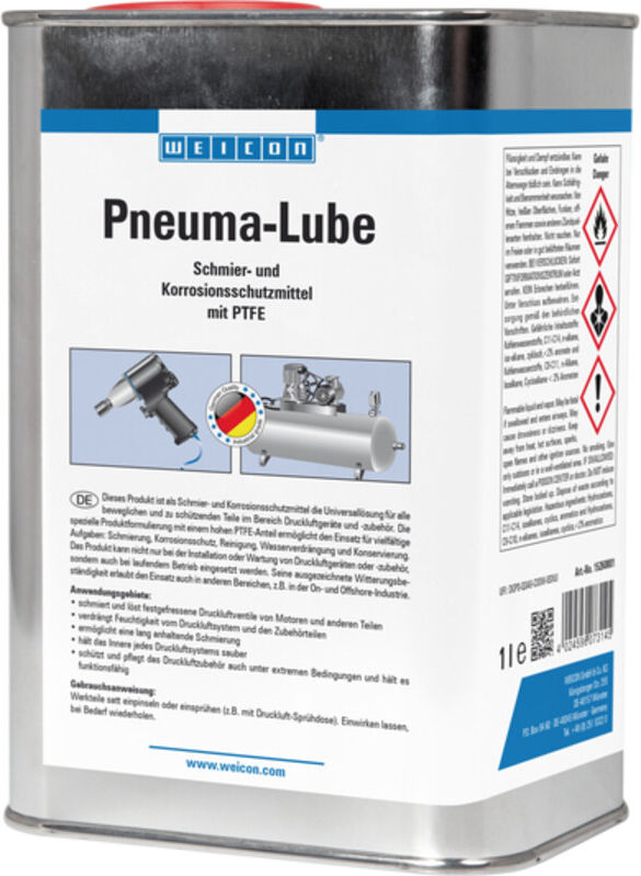 Weicon Pneuma-Lube Druckluftöl 1 L (10011816)