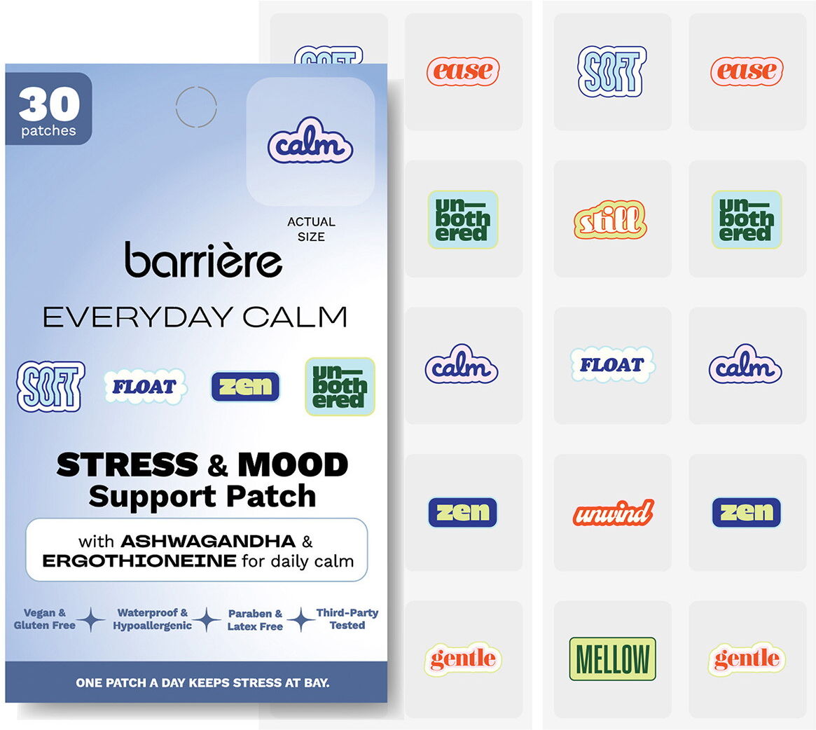 barrière EVERYDAY CALM Mood Support Patch Mantras Symbols (30 Stück)
