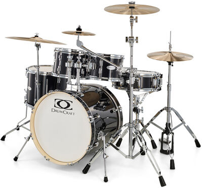 DrumCraft Series 3 Studio Impulz Black Schwarz