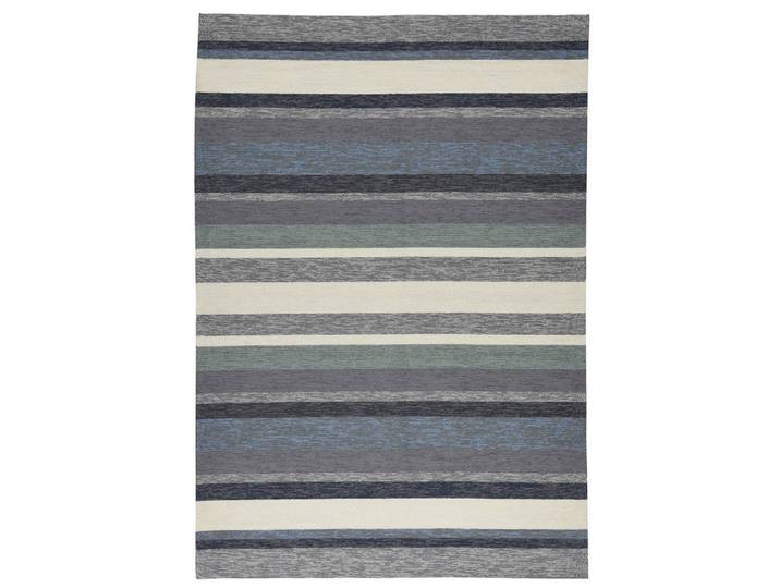 Gino Falcone Outdoorteppich Rosetta 120x180 cm, Blau, Gestreift, Rechteckig, 120x180 cm, Teppiche und Böden, Teppiche, Outdoorteppiche