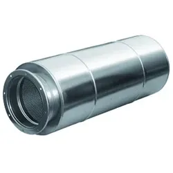 S&P Rohrschalldämpfer TAA-315 ? DN 315 ? 1000 mm ? Flansch beidseitig ? verzinkt...