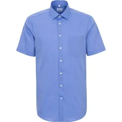 Seidensticker Herren Hemd kurzarm 001001/003001 mid blue 41