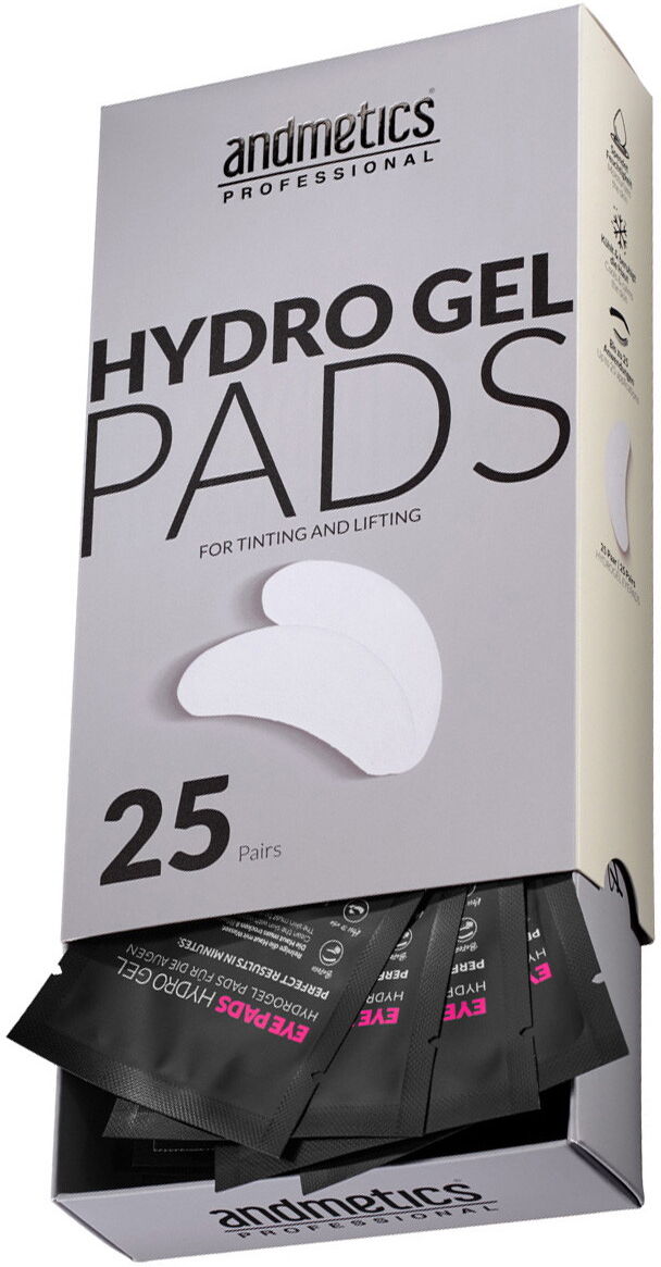 andmetics professional Hydro Gel Pads (25 Paar)