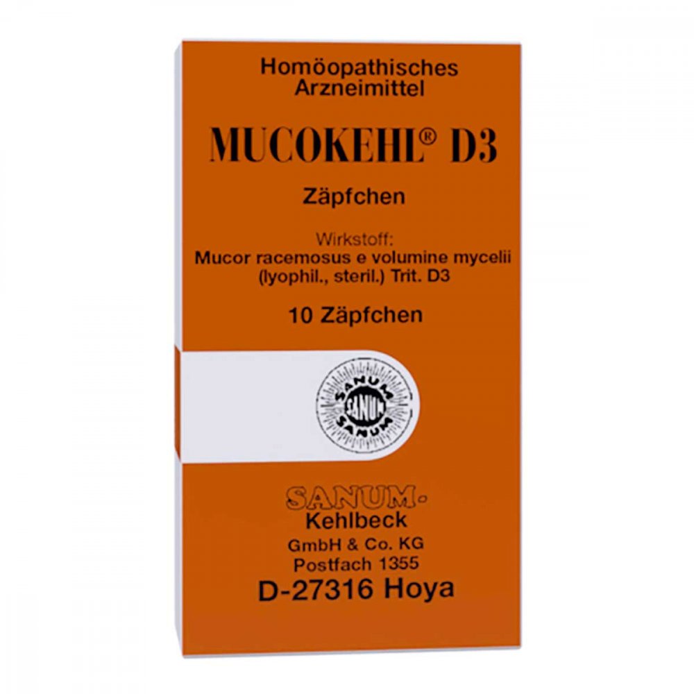 SANUM-KEHLBECK GmbH & Co. KG Mucokehl Suppositorium D3 03206707