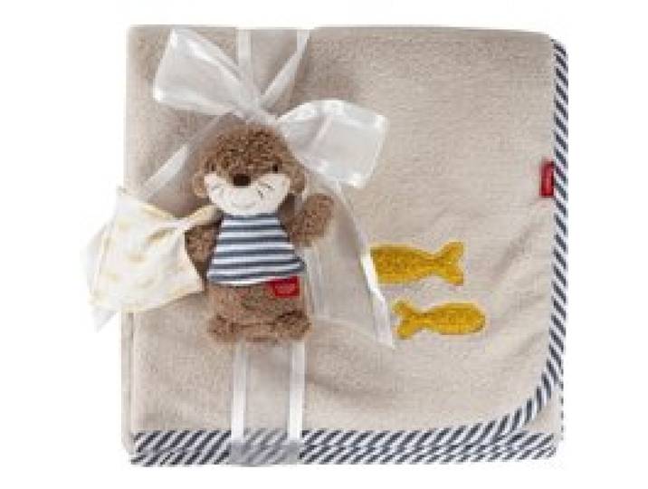 Kuscheldecke Otter Theo