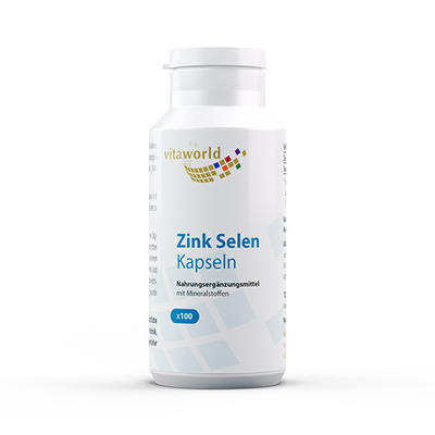 Vita World GmbH ZINK SELEN Kapseln 15 mg/100 µg 100 St 07518160
