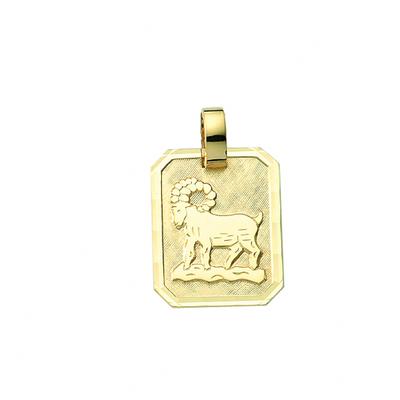 Sternzeichenanhänger ADELIA´S "Sternzeichen Anhänger Widder 333 Gold ( 8K )", gold, Schmuckanhänger, Herren, Widder, Gold, Goldanhänger Widder