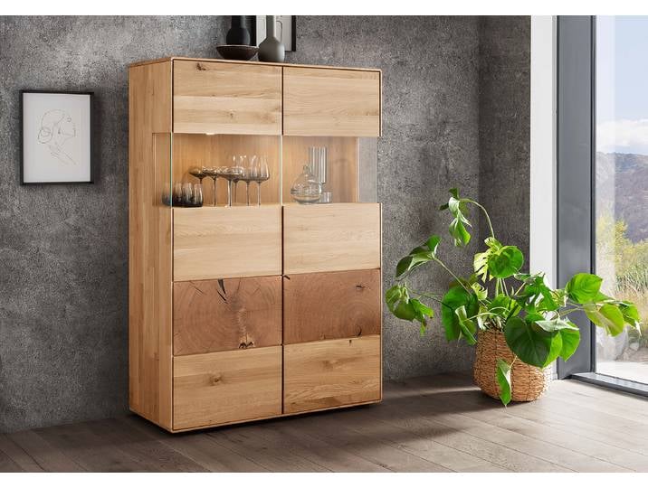Beleuchtetes Highboard Mieva