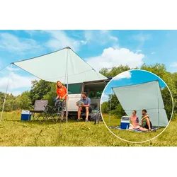 Berger Vela UV Tarp inkl. Keder & Aufstellstangen, 300 x 240 cm