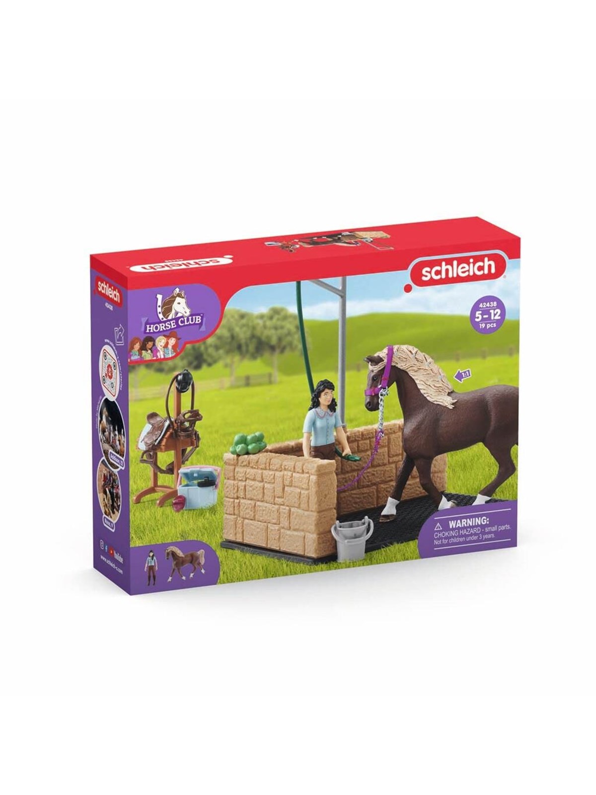 Schleich Washing area with Horse Club Emily & Luna