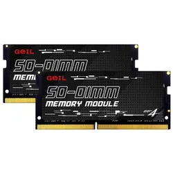 GeIL SO-DIMM standard (1 x 32GB, 3200 MHz, DDR4-RAM, SO-DIMM), RAM, Schwarz