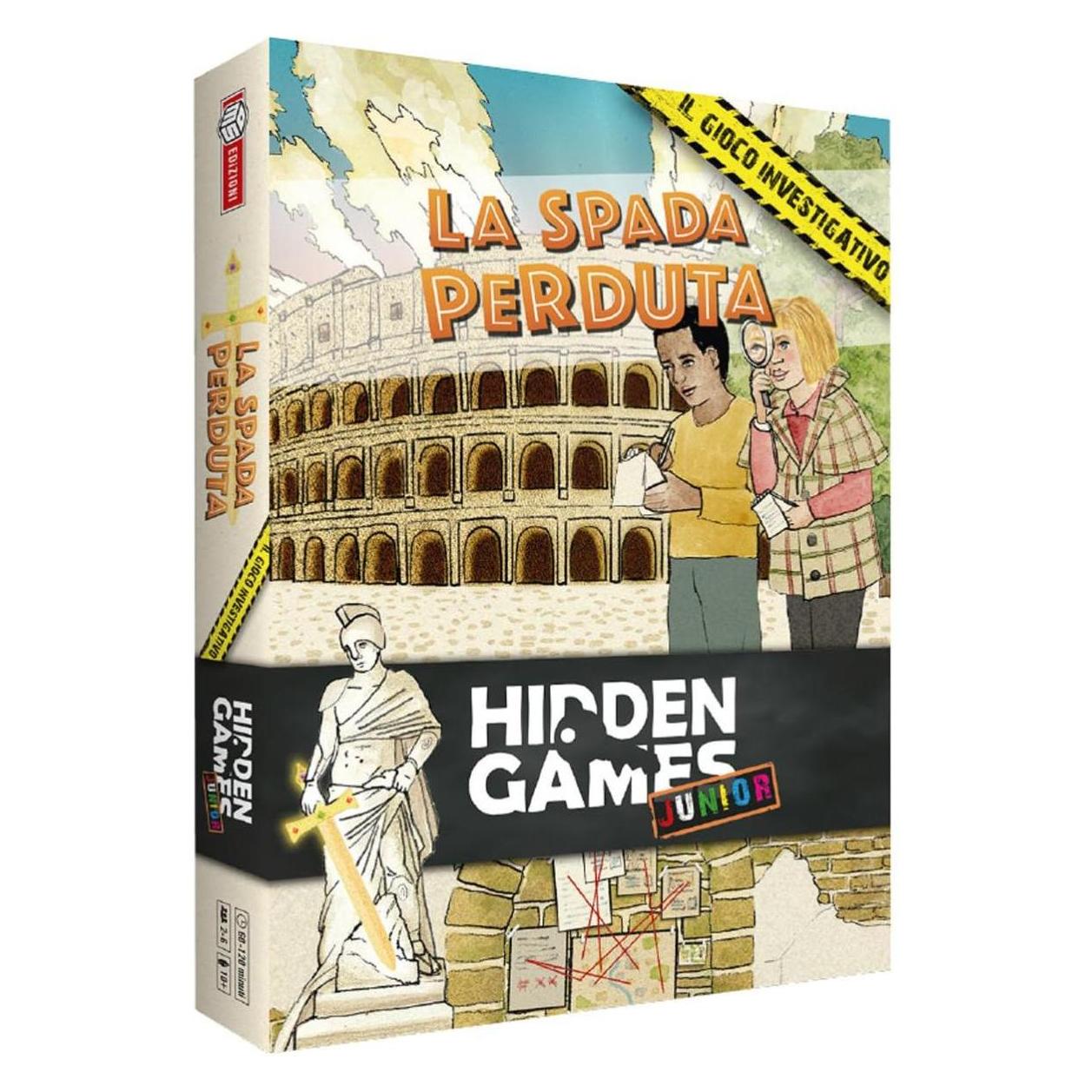 Ms edizioni La spada perduta. Hidden games junior (Italienisch) (GTAV1804)