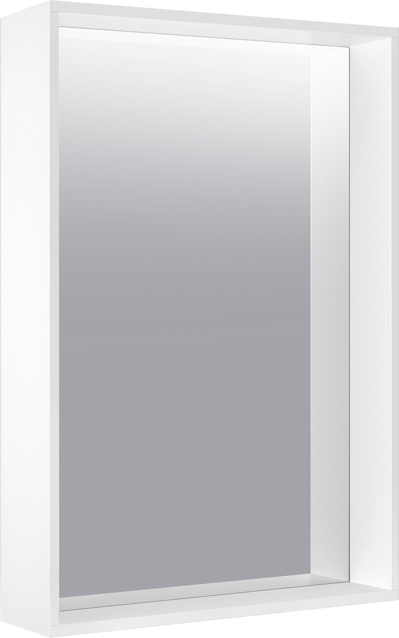 Keuco X-Line miroir en cristal unbeleuchtet , anthracite, 500x700x105mm