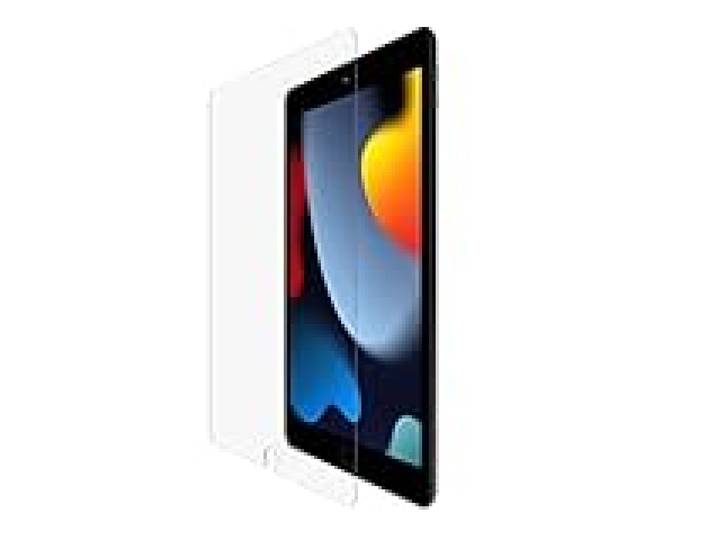 Belkin Protection d'écran Tempered Glass ScreenForce pour iPad 9, iPad Pro 10,5 , iPad Air 3, iPad 8 et iPad 7 compatible avec Apple Pencil, support Easy Align fourni