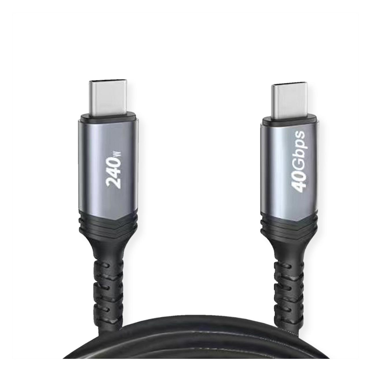 Value USB C - USB C (1 m, USB 4, 240 W) (11.99.9086)