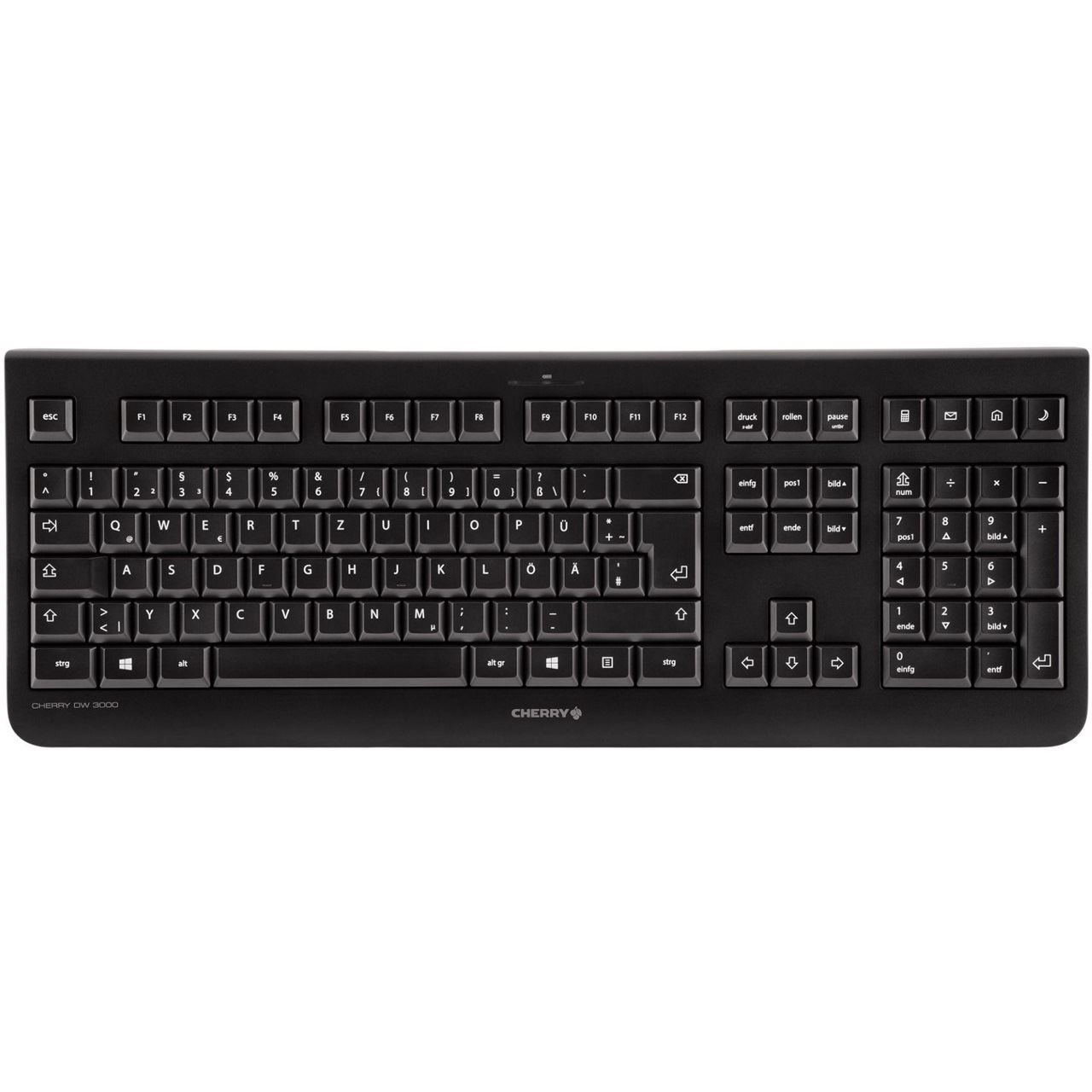 Cherry DW 3000 schwarz, USB, BE Layout (JD-0700BE-2/JD-0710BE-2)