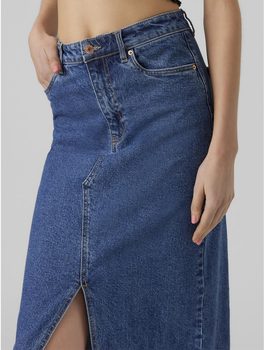 VERO MODA Jupe longue en jean