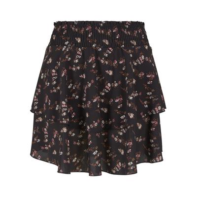 Sommerrock CLOUD 5IVE "CLOUD 5IVE Damen", Damen, Gr. XL, schwarz, 100% Polyester, normal, Röcke