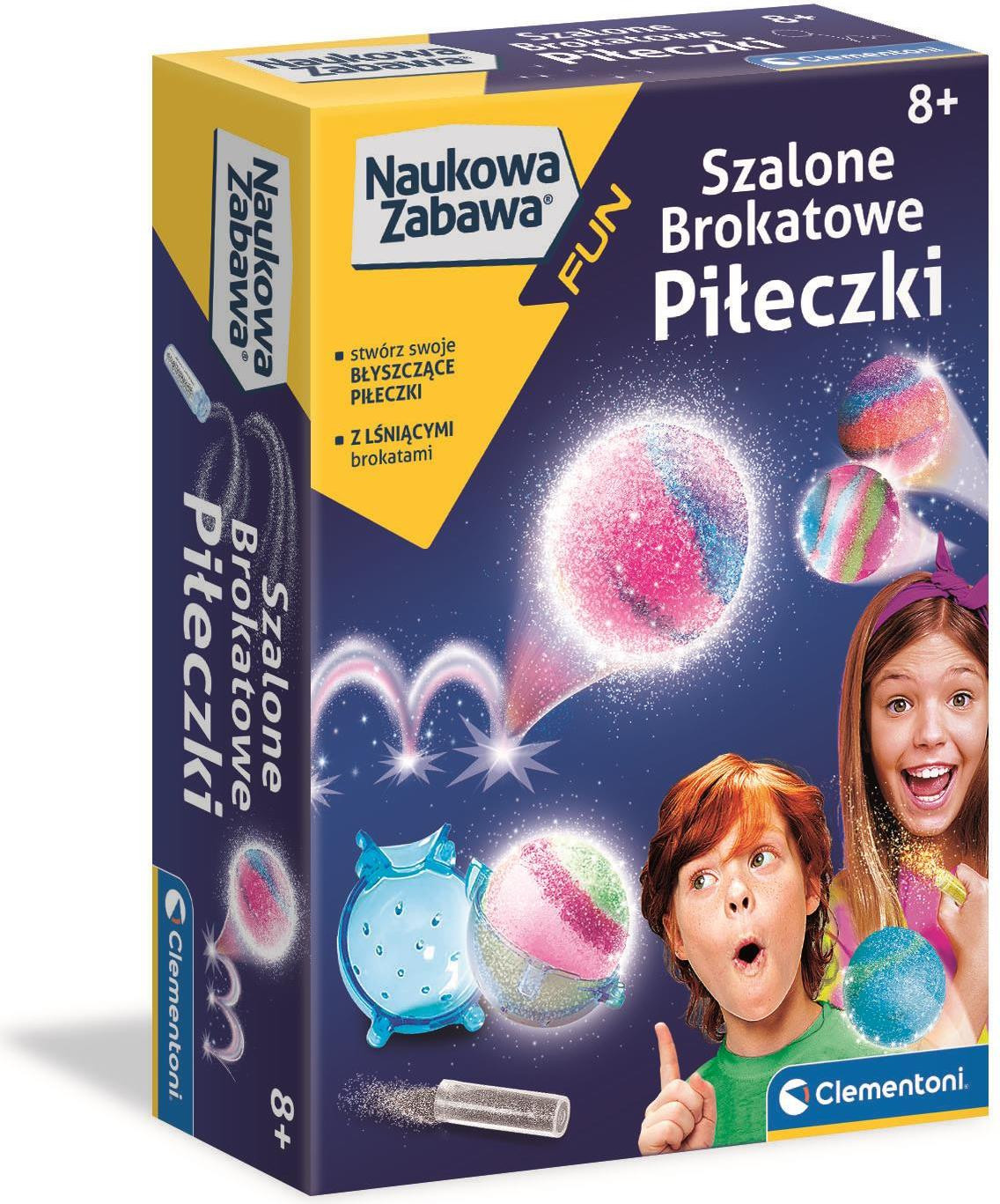 Clementoni Scientific Fun Mini Lab Crazy Glitter Balls 50702