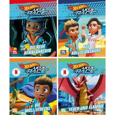 Nelson Mini-Bücher: 4er Hot Wheels 1-4, Set von , Nelson, 978-3-8451-3145-0