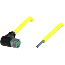 Pepperl+Fuchs Fabrik Kabeldose M8 gewinkelt A-k V3-WM-YE15M-PUR-U