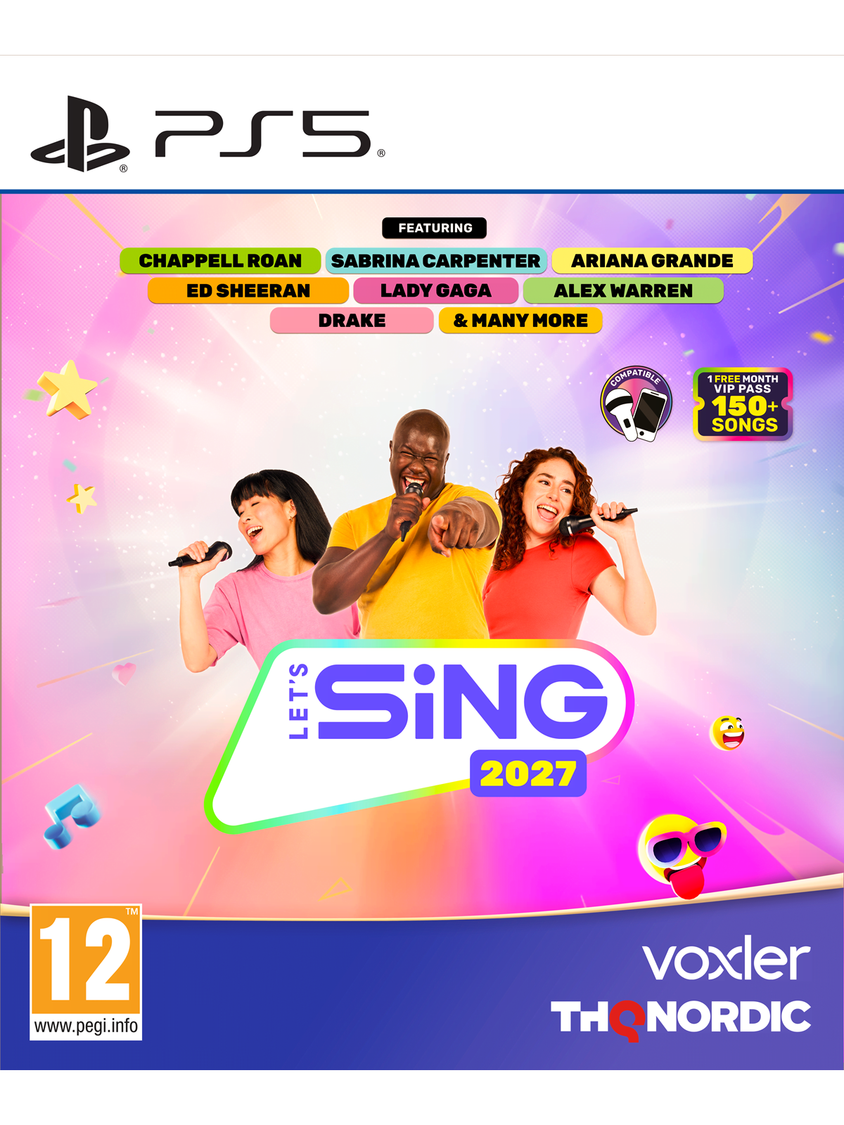 Let's Sing 2027 - PS5 - Sony PlayStation 5 - Party - PEGI 12