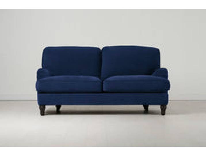 Model 15 2 Seater Sofa, Indigoblau