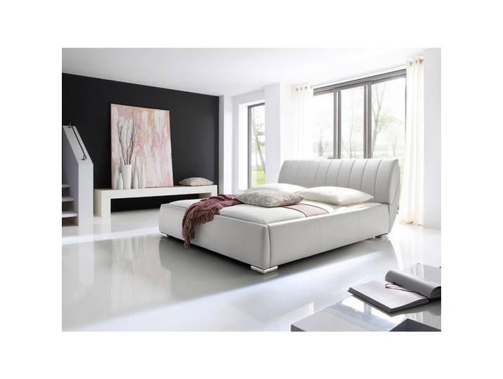 P & B Polsterbett Bern, Weiß, Metall, 180x200 cm, Reach, individuelle Liegehärteeinstellung, verstellbar, Schlafzimmer, Betten, Polsterbetten