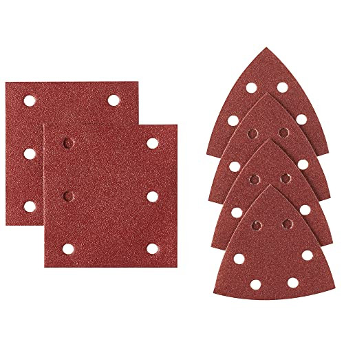 Stanley STA31507-XJ Schuurpapier 6 stuks Korrel 120 Bruin