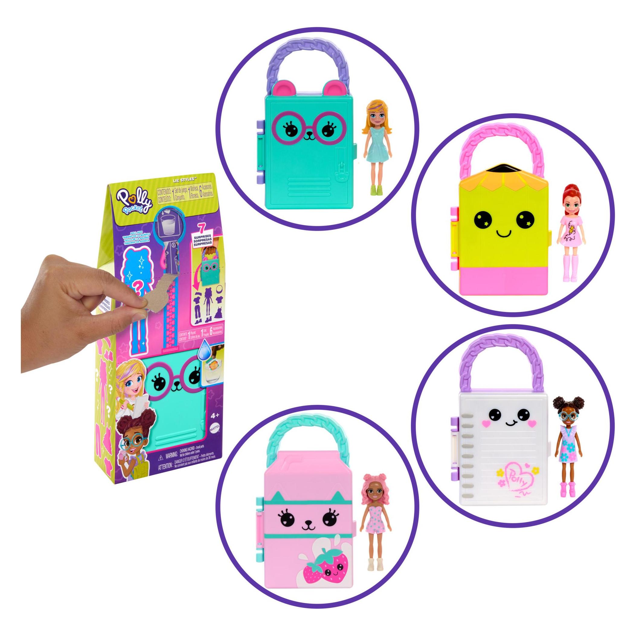 Polly Pocket Lil' Styles αα α 4+ HRD64 (1μ αα ) (43189978)
