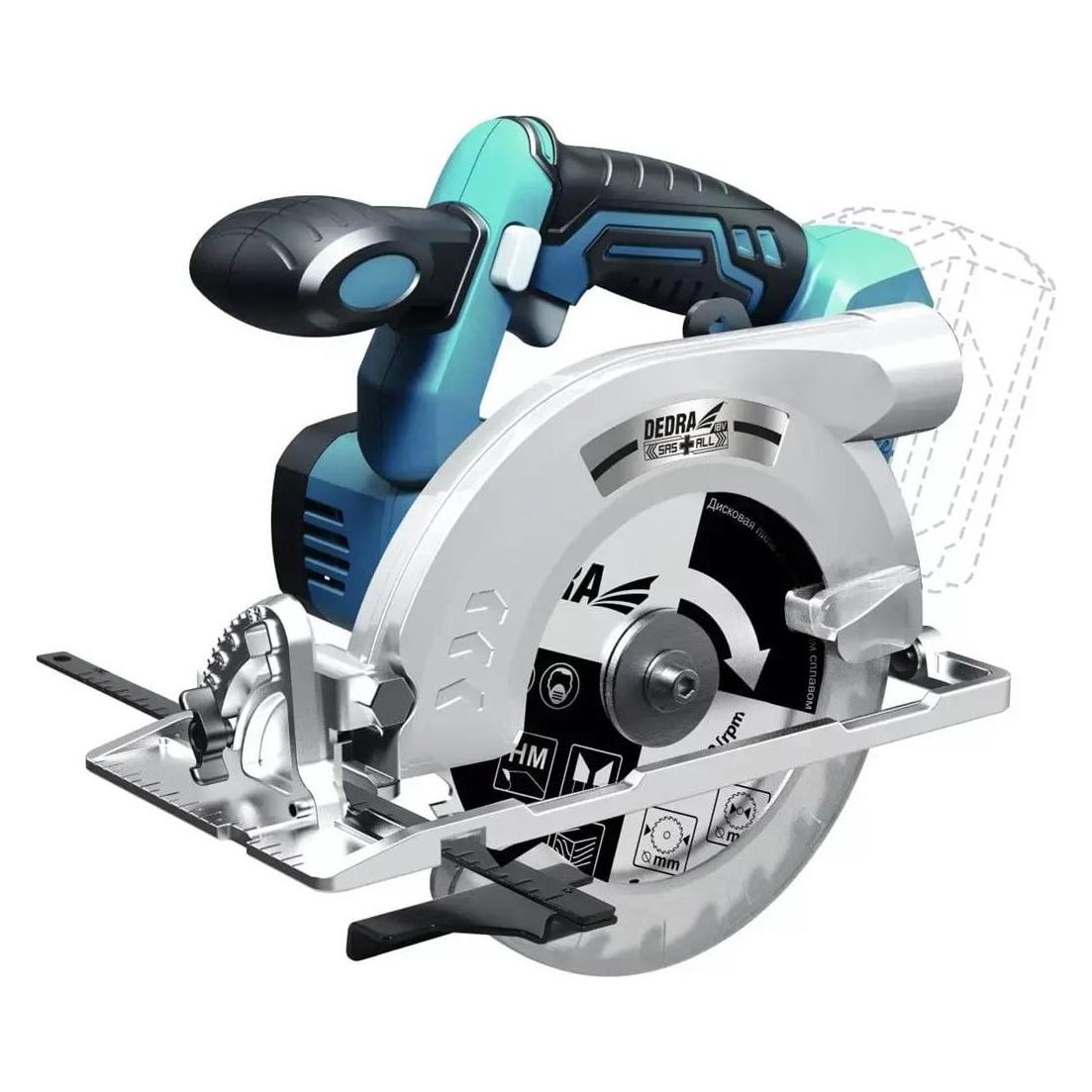 Dedra Akku-Handsäge für Holz, bürstenloses 18V SAS+ALL DED7164 (DED7164)