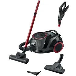 Bosch Hausgeräte Serie 4 ProPower, Staubsauger, Rot, Schwarz