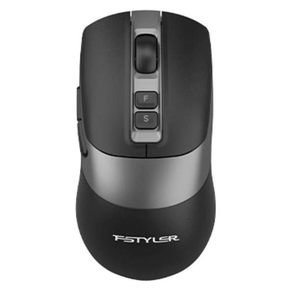 A4Tech FG50 Plus FStyler, bezdrátová kancelářská myš, 2,4GHz, černá (Kabellos) (FG50PLUS-BK)