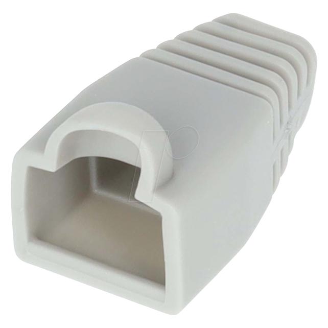 Nedis Zugentlastungstülle - RJ45 - PVC - Grau - Box - 10 Stück (CCGB89900GY)