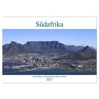 Südafrika - Küstenflug von Kapstadt bis Dyker Island (Wandkalender 2027 DIN A2 quer), CALVENDO Monatskalender