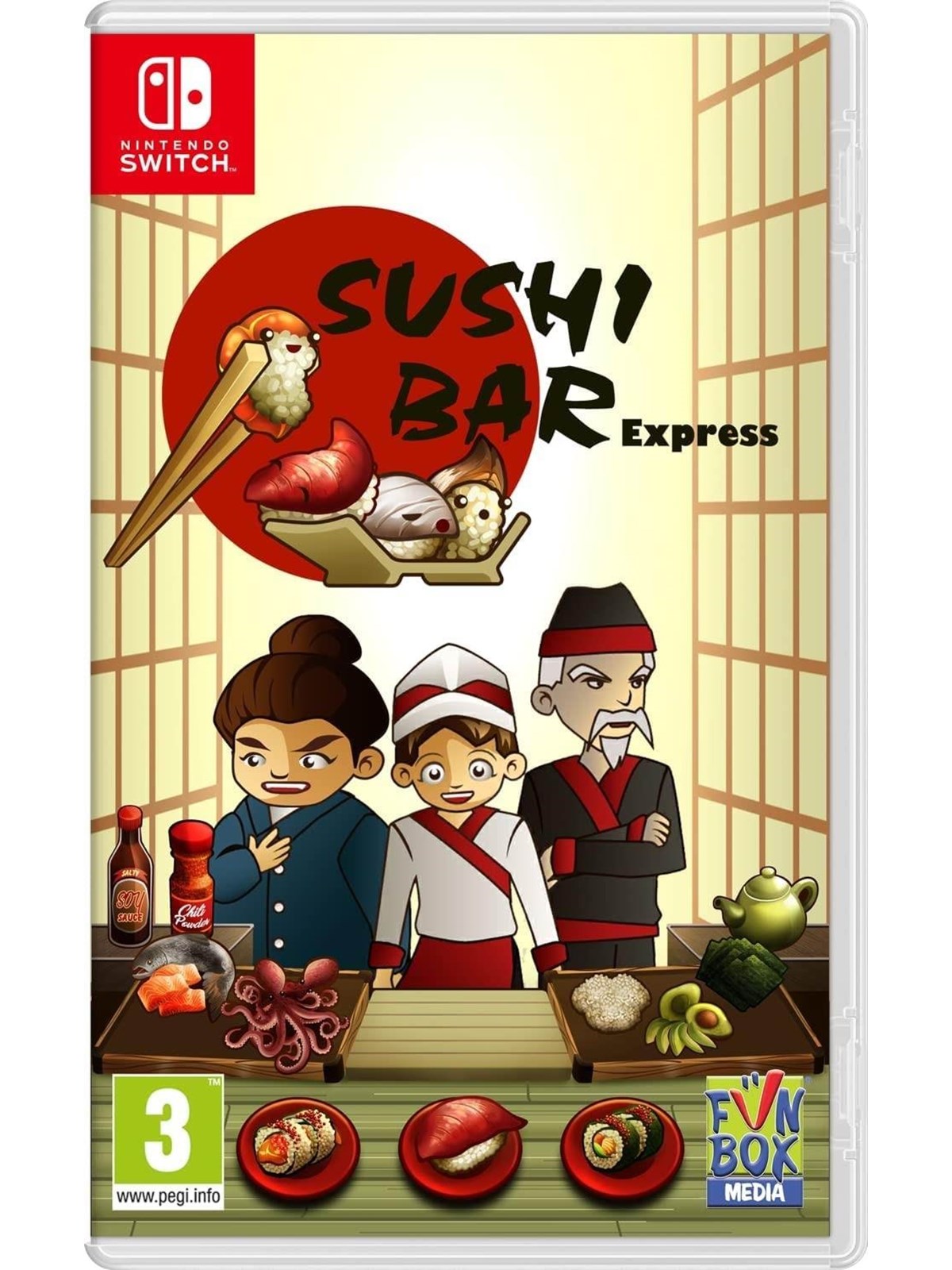 Sushi Bar Express - Nintendo Switch - Puzzle - PEGI 3