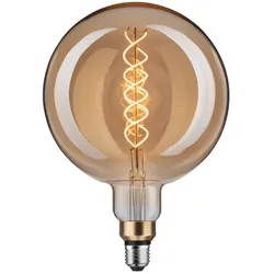 Paulmann LED Filament BIG GLOBE, Doppel-Spiral, Ø 20cm, 230V, E27, 7W 1800K 400lm, dimmbar, Gold PAUL-28868