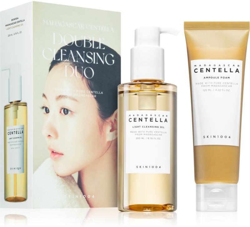 SKIN1004 Madagascar Centella Double Cleansing Duo set for clean and soothed skin