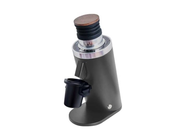 ROASTLY DF64 Kaffeemühle Gen 2 II V2.5, Berühmtes White Label, Elektrische Einzeldosis-Kaffeemühle, Nahezu Retentionsfrei (Grau)
