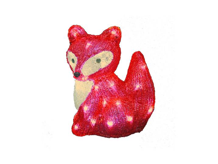 LED Fuchs Acryl rot 25cm Ip55