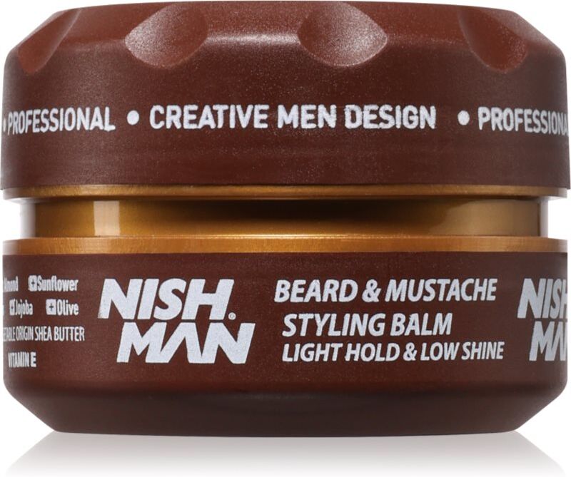 Nish Man Beard & Mustache cire pour barbe 100 ml