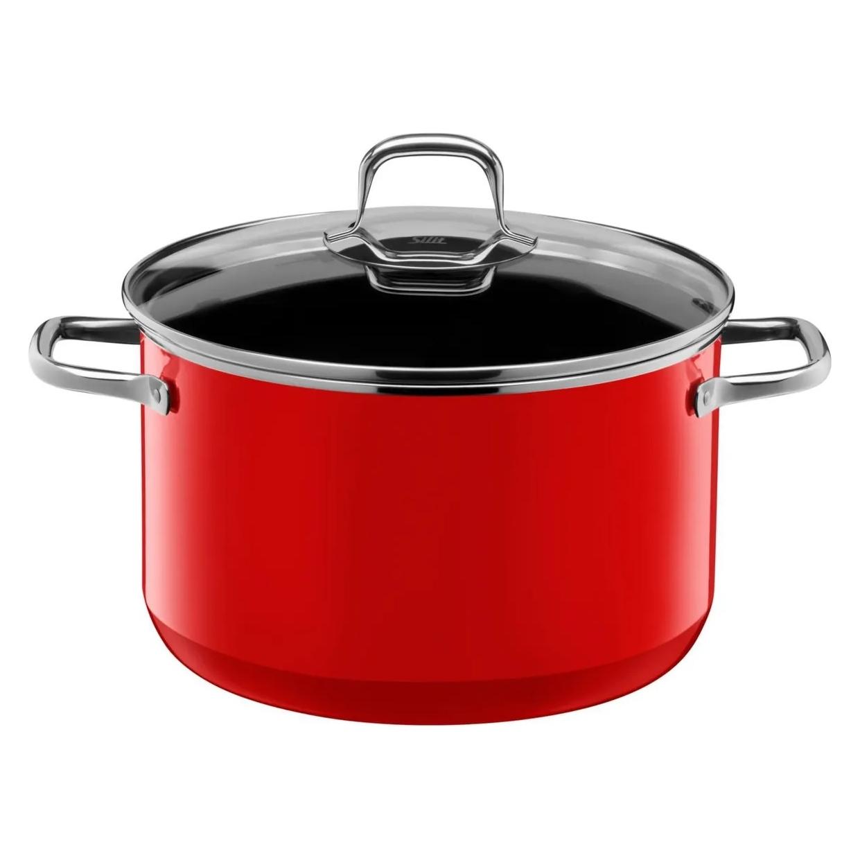 Silit Silargan Elegance Topf-Set 4-teilig Red (3201113571)