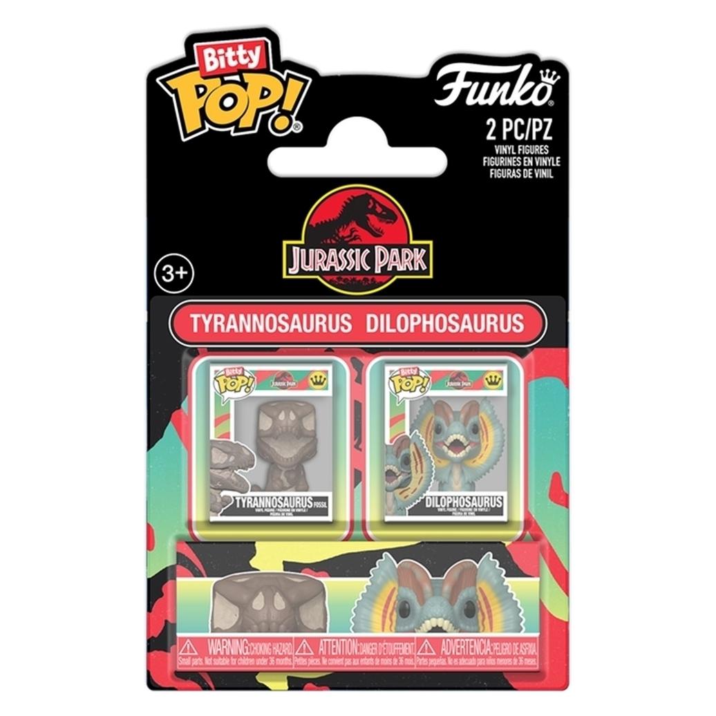 Funko BITTY POP 2 Pack Jurassic Park T-Rex & Dilo (FUBP0337)