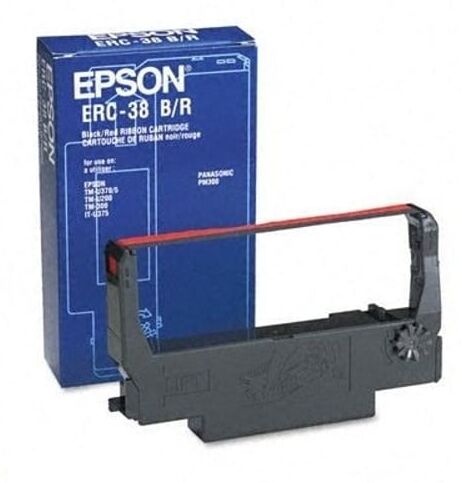 Epson ERC-38 B/R fita preto-vermelho