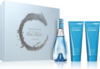 Davidoff Cool Water For Her coffret para mulheres . Cool Water For Her